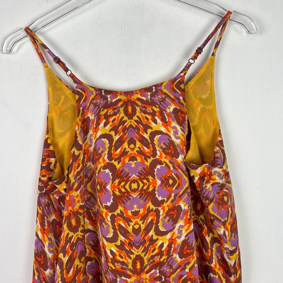 NWT Joie Printed Satin V-Neck Spaghetti Strap Top Tank Size Small S NEW - Picture 9 of 10